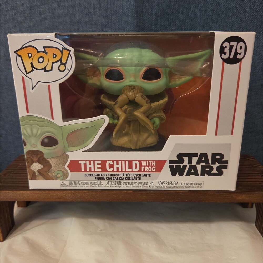 Funko Pop Star Wars The Child With Frog #379 Grogu Vinyl Figure MIB